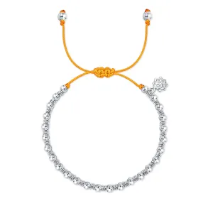 Orange Misanga Cord Bracelet