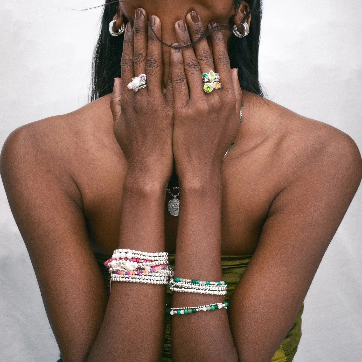 Orange Misanga Cord Bracelet