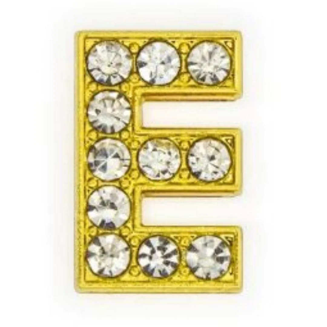 Pavé Letters -Gold Charms