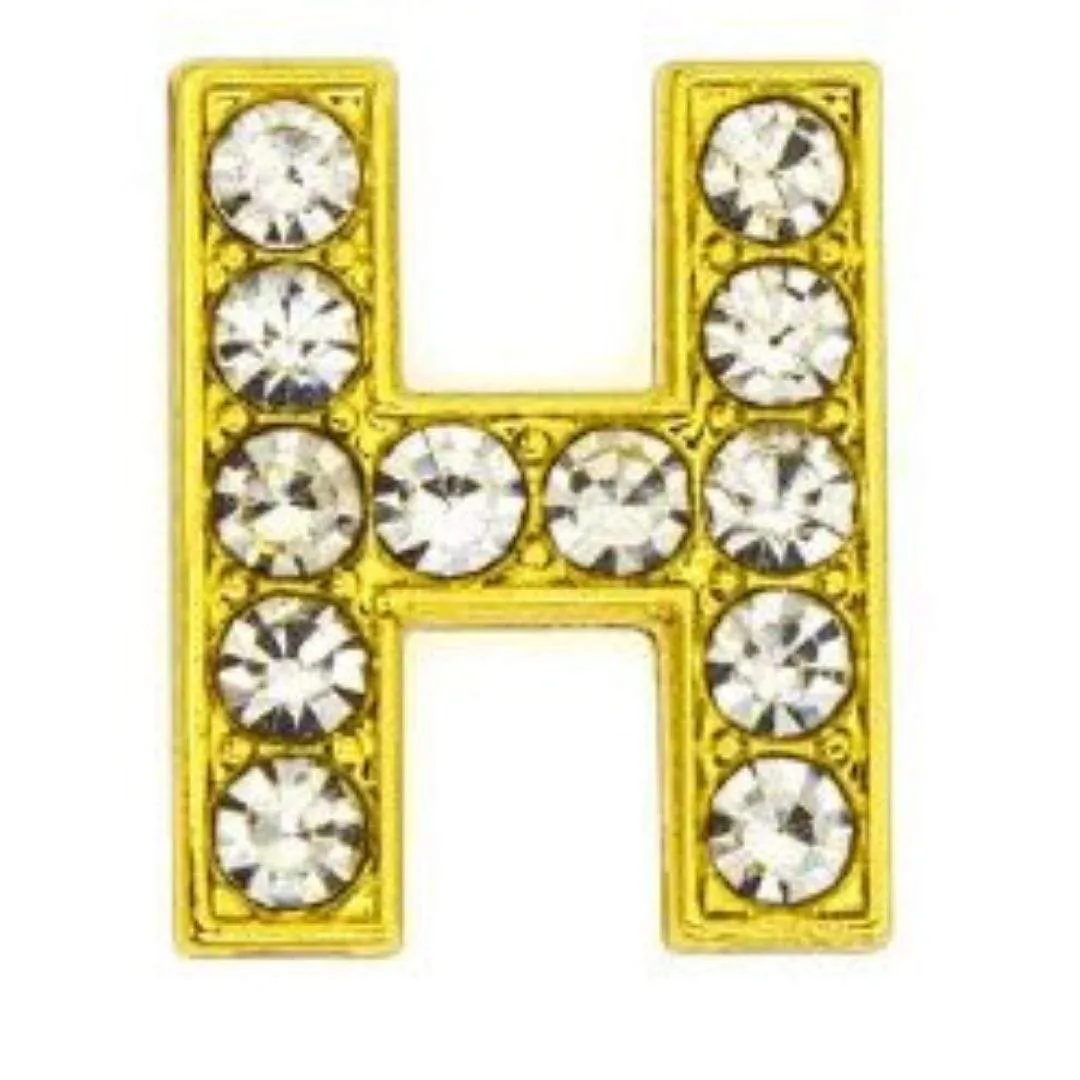 Pavé Letters -Gold Charms