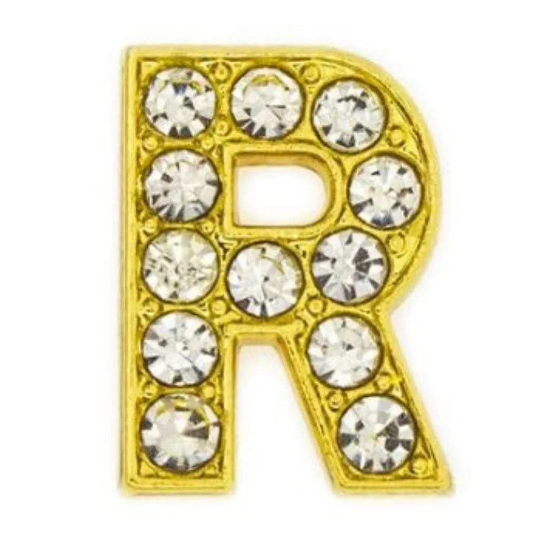 Pavé Letters -Gold Charms