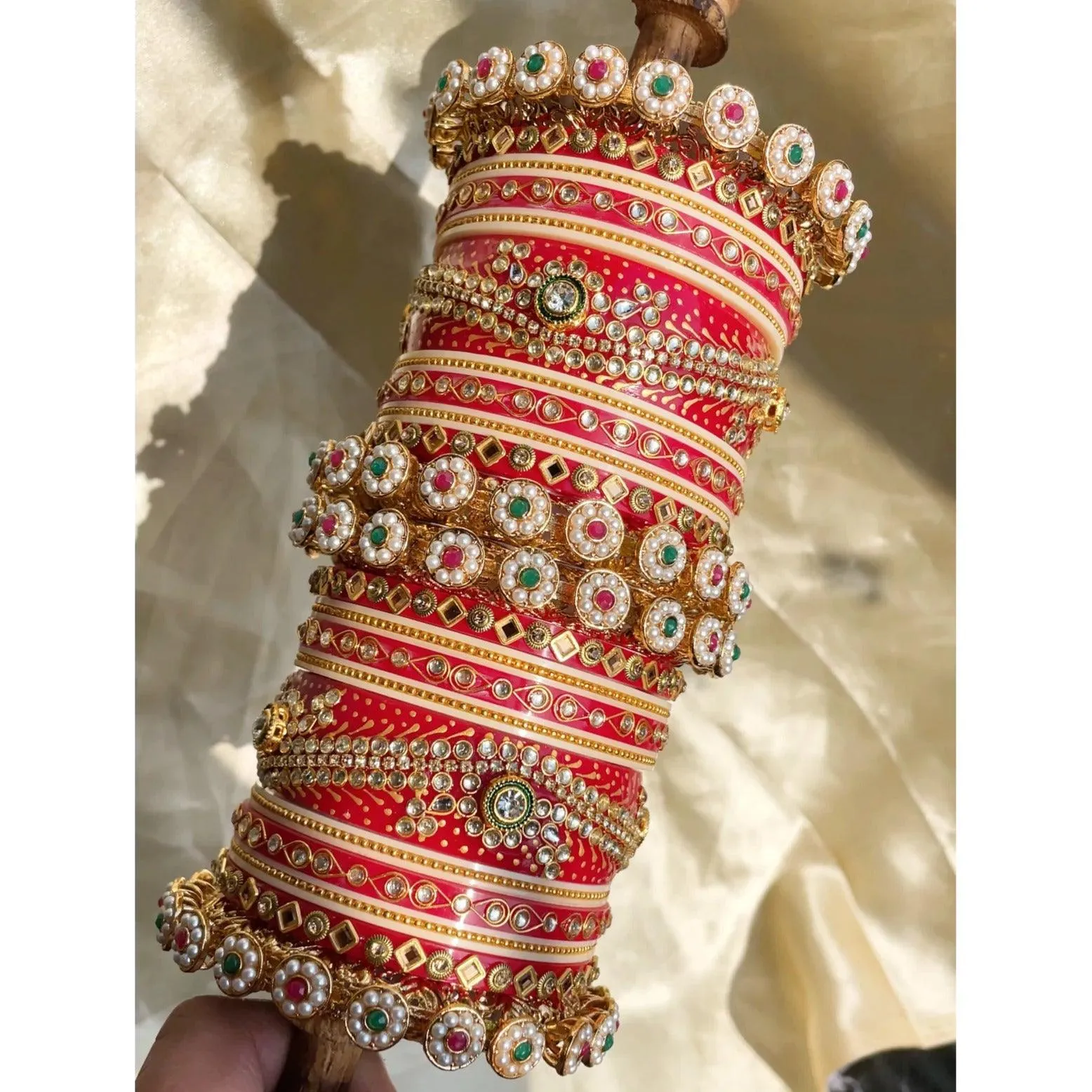 Rajasthani Bridal Chuda, Rajwadi Bangle Set