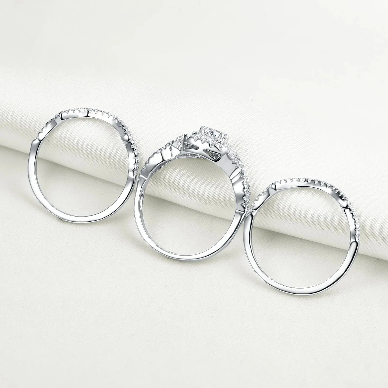 Silver Wedding Rings For Women