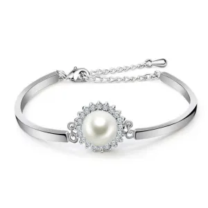 Single Pearl Bracelet-Lois