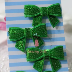 Sparkling Bow - Green