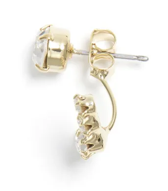 Staying Anchored Studs Earrings in Clear