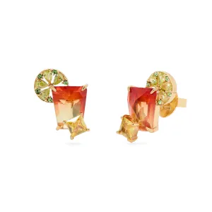 Sweet Treasures Cocktail Studs in Gold