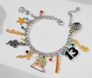 Taylor Inspired Charm Bracelet