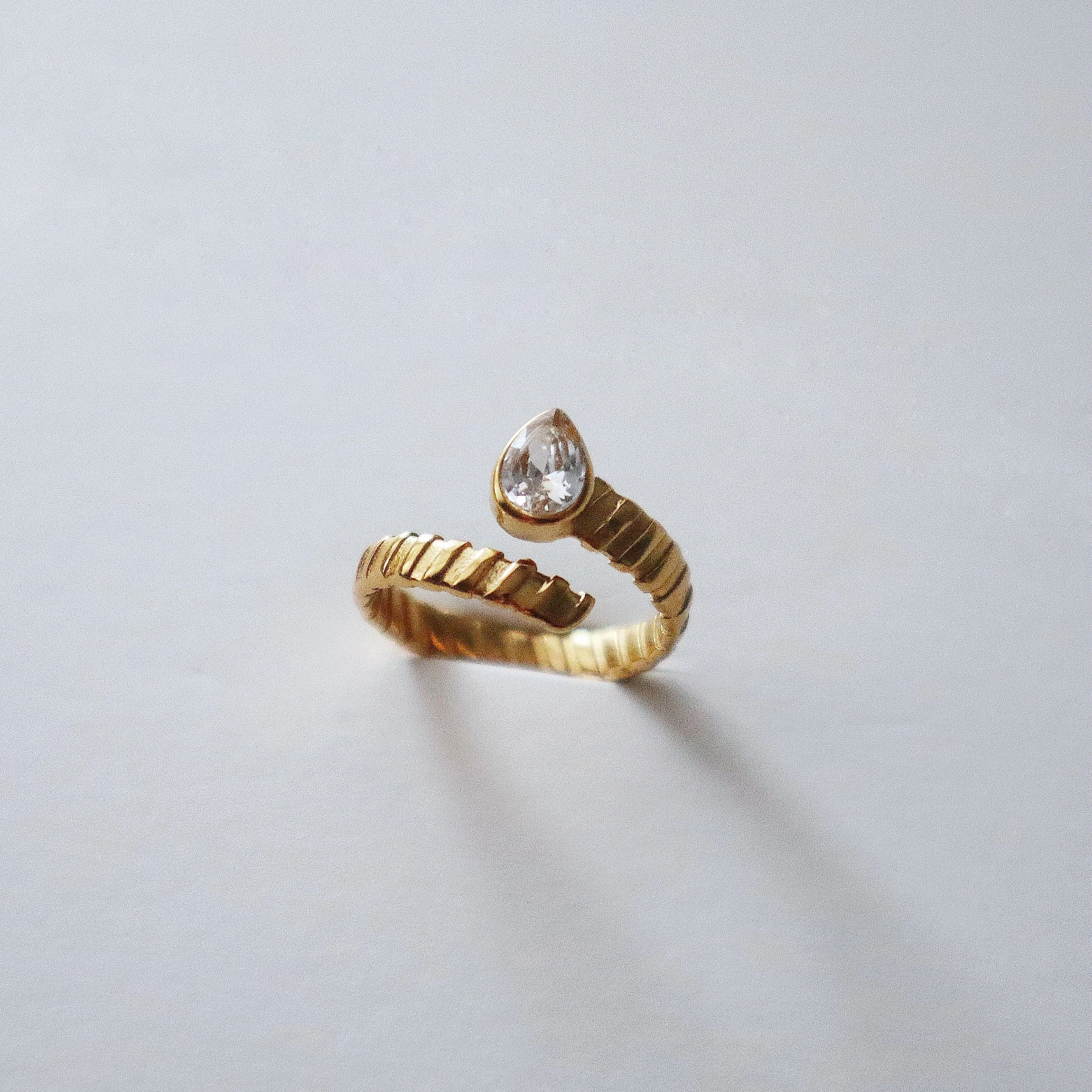 Teardrop Wrap Ring