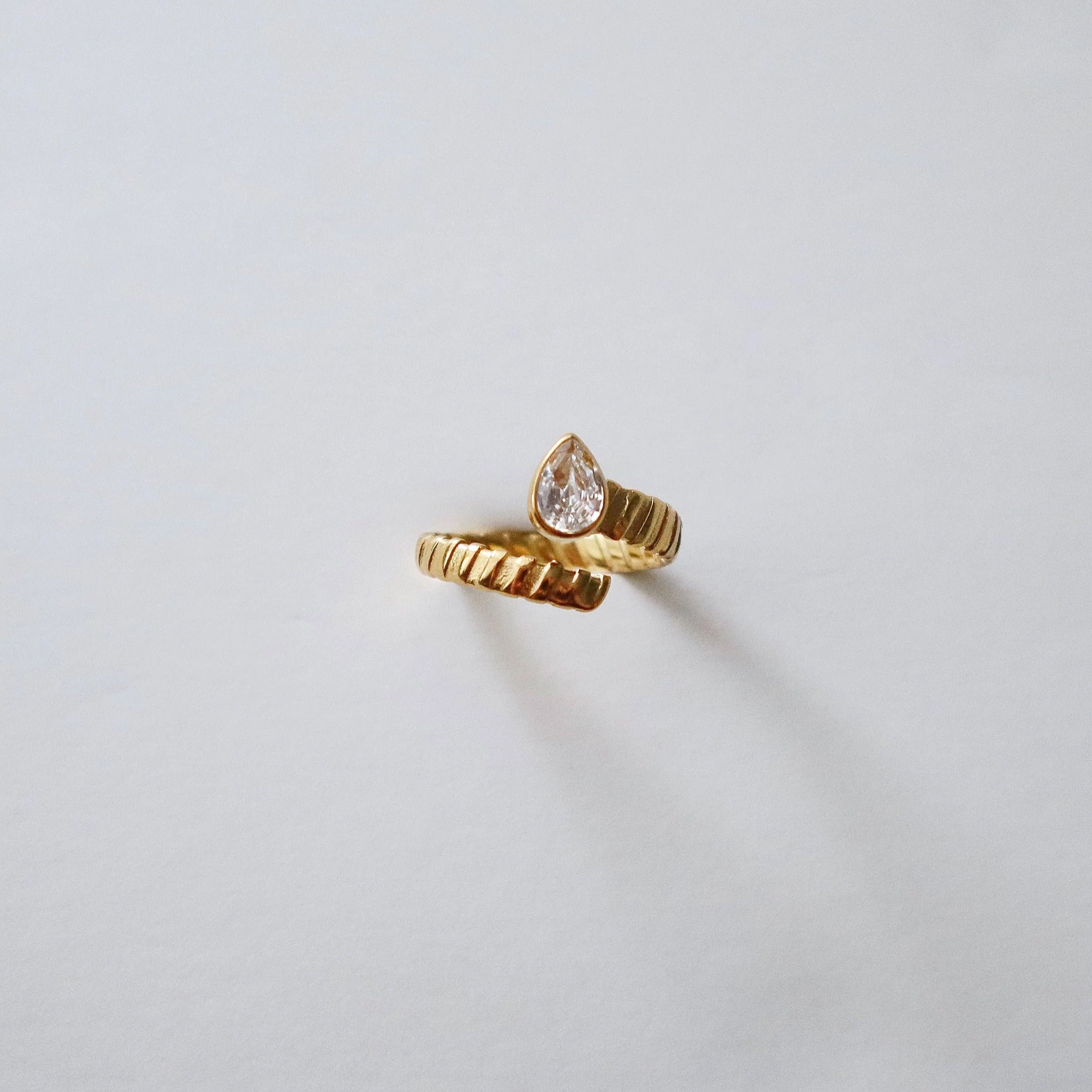 Teardrop Wrap Ring