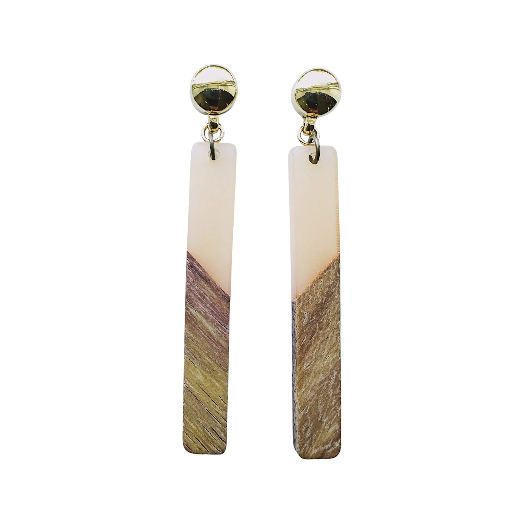 TI-GO translucent wood earrings