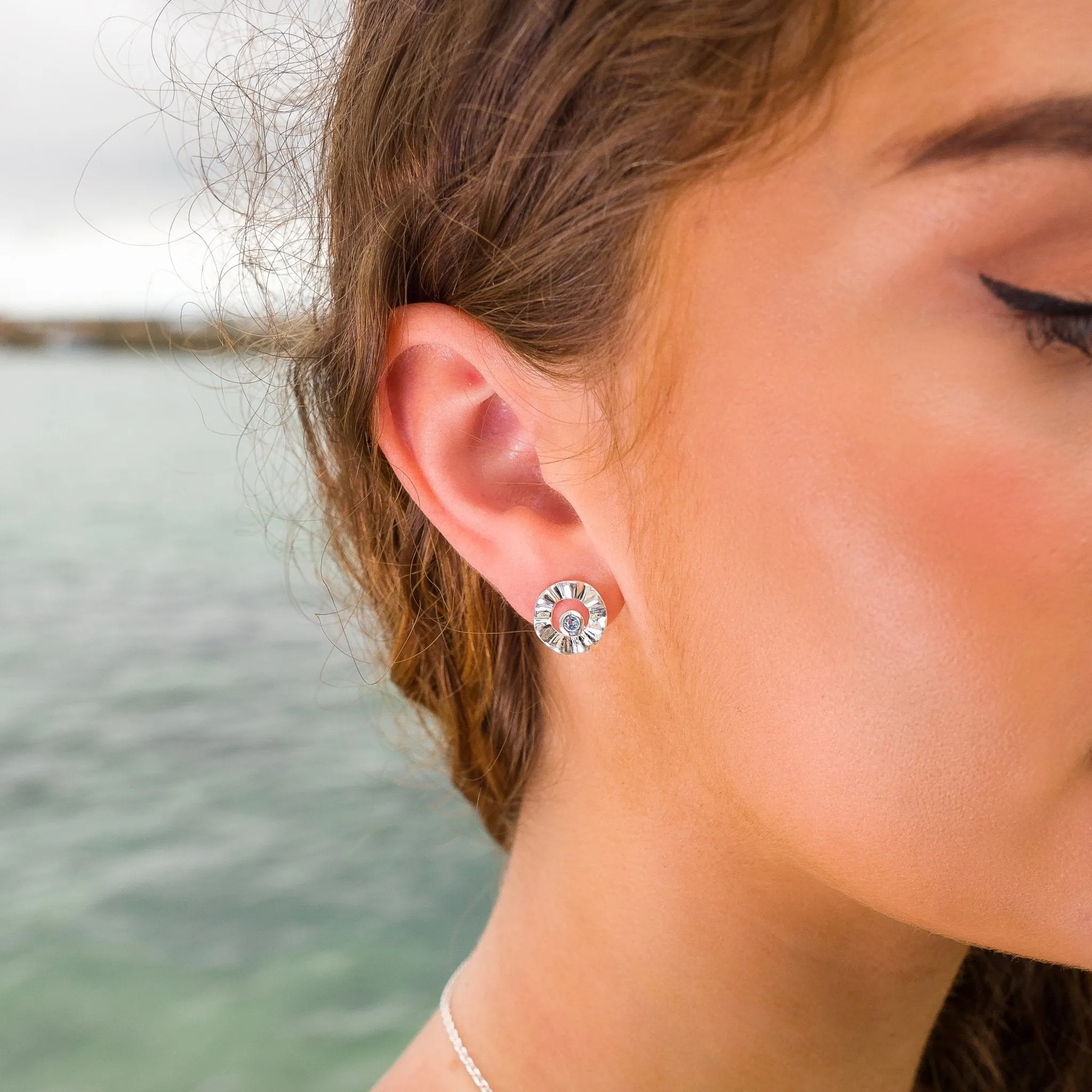 Topaz cove studs