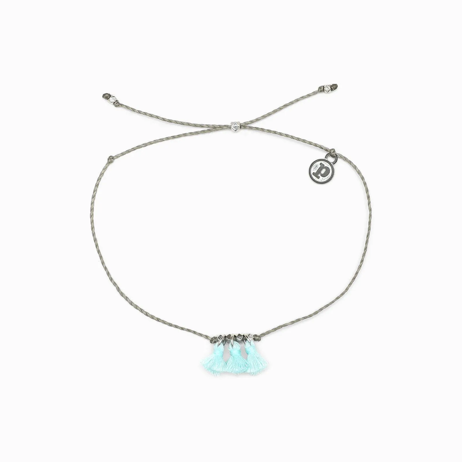 Triple Tassel Anklet