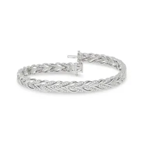 Woven Hearts Bracelet